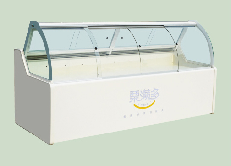 22SG-白色帶冷藏室熟食柜